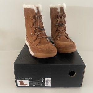 Sorel Waterproof Youth Whitney Joan II Lace Boots